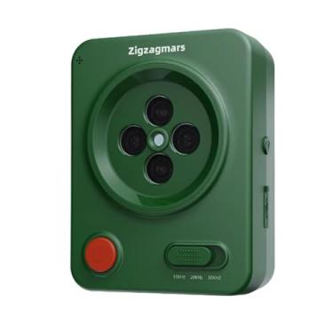 Imagem de Zigzagmars Dispositivo ultrassônico antilatido, modo de controle automático e de aplicativo, alcance de 10 m, impedimento de latido recarregável para cães, silenciador de latidos à prova de chuva para