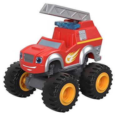 Imagem de Fisher-Price Nickelodeon Blaze & the Monster Machines, Fire Rescue Blaze Toy, Red