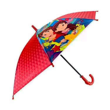Imagem de Guarda-Chuva Cabo Longo Automático Maria C E Jp - Vermelho