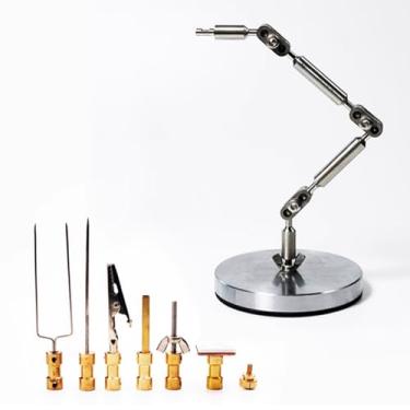 Imagem de Suporte de Animação Stop Motion com 5 Conectores, Pequeno Suporte de Stop Motion em Aço Inoxidável Flexível para Segurar Pequenas Figuras na Criação de Filmes de Animação Stop Motion