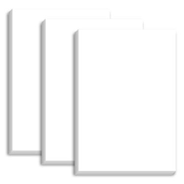 Imagem de (Pacote com 3) Papel para impressora premium, papel de cópia em branco A4 (21,1 cm x 29,7 cm), não perfurado, papel de cópia em branco, 12,7 kg bond/100gsm, 150 folhas/300 páginas