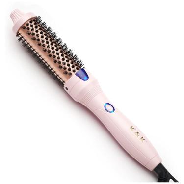 Imagem de Escova Rotativa Elétrica Profissional Ionica, Bivolt, KK, Rosa