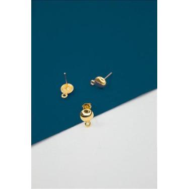 Imagem de Base de Brinco de Ouro 18k - Par de Bijuterias Finas - no-brand