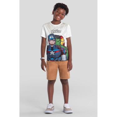 Imagem de Camiseta infantil menino dos Vingadores Brandili