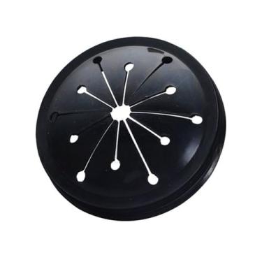 Imagem de Defletor de pia de 9,5 cm, protetor de respingos removível QCB-AM, protetor de respingos, acessórios para triturador de lixo - preto