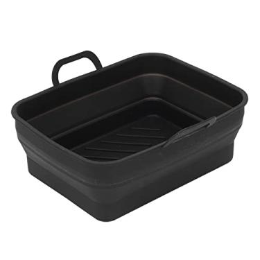 Imagem de Panela de silicone para panela de ar premium, antiaderente, reutilizável, para máquina de lavar louça, micro-ondas, resistente a altas temperaturas e baixas frias, com linhas elevadas, para acessórios