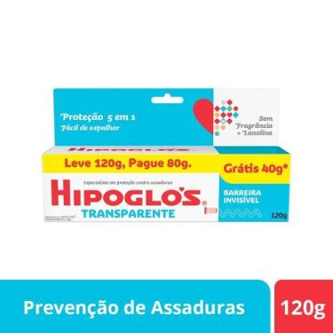 Imagem de Creme Preventivo de Assaduras Hipoglós Transparente 120g
