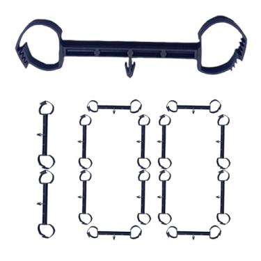 Imagem de Etiquetas de nome de plantas | Etiquetas de árvores de plantas com encaixe duplo, ferramenta de identificação de nome flexível à prova d'água para marcadores de plantio de vegetais, frutas, flores
