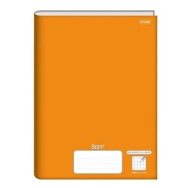 Imagem de Caderno brochura univ cd quad 10x10mm laranja 96fls stiff fsc jandaia 