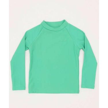 Imagem de Camiseta Infantil Praia Proteção UV 1 a 4-87018 - Marisa, Verde, 2
