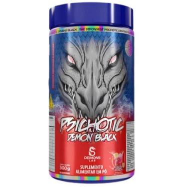 Imagem de Pr-e Treino Psichotic Demon Black 300g Demons Lab - Sabor Tropic Pinea