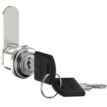 Imagem de Fechadura Fecho Lingueta Com Chave P/ Armário moveis guarda volume De 