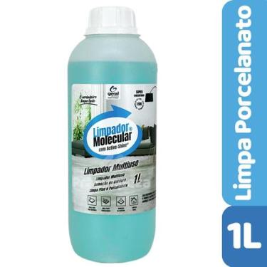 Imagem de Limpa Porcelanato Concentrado 1/50  Limpador Molecular  - 1L - Brilho 