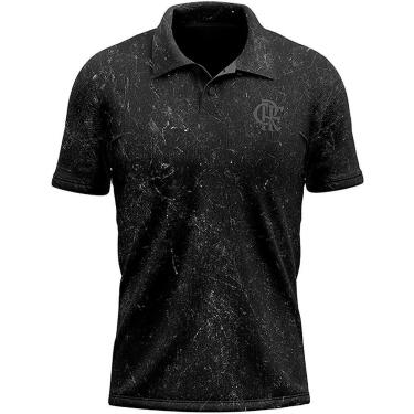 Imagem de Camisa Polo Flamengo Grid Masculina-Masculino
