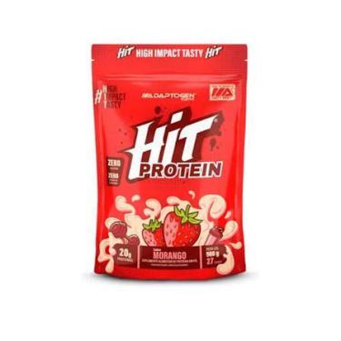 Imagem de Hit protein morango 900g refil - ADAPTOGEN