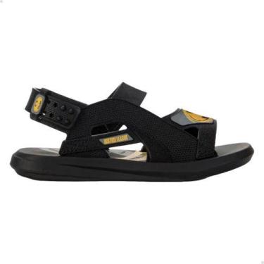 Imagem de Sandália papete infantil meninos batman grndene liga justiça  - GRENDE