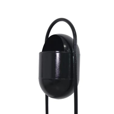 Imagem de Kit 2 Lixeira Portugal FechadaChapa Parque Calçada Rua 115cm