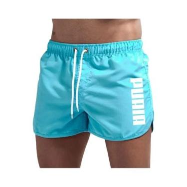 Imagem de Calções De Banho Masculinos De Secagem Rápida Para Esportes, Academia 