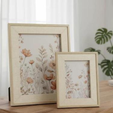 Imagem de Kit 2 porta retrato foto 10x15 15x20 quadro moldura enfeite - Lyor, RU