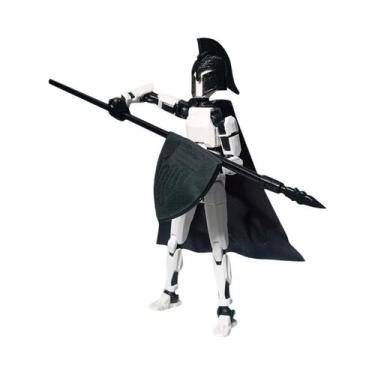 Imagem de Robô Articulado 3D Lucky 13: Boneco De Ação DIY, Brinquedo De Descompr