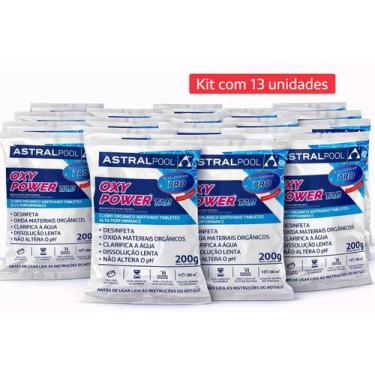 Imagem de Combo 13 Pastilhas de Cloro OxyPower Pura Concentrada - AstralPool