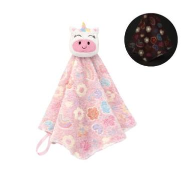 Imagem de Naninha para Bebê Macia Brilha no Escuro 25x20cm 100% Poliéster - Xuki