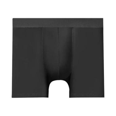 Imagem de Cuecas Boxer Esportivas Masculinas De Seda Gelada Tamanho Grande, Resp