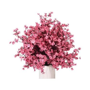 Imagem de Plantas Artificiais Longas De Gypsophila (Hálito De Bebê) - 10 Peças P