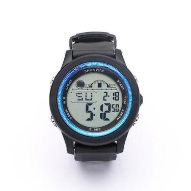 Imagem de Relógio de Pulso Esportivo SHUNWAY S-909 - Tudo em Caixa