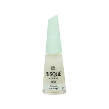 Imagem de Esmalte Tratamento Base Seda 8ml - Risque, Transparente, 8ml