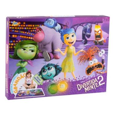 Imagem de Quebra Cabeça 120 Peças Grandão Divertidamente Pixar Disney Toyster - 
