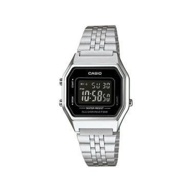 Imagem de Relógio de Pulso Casio Retro Vintage Feminino Digital Casual Aço Inóx 