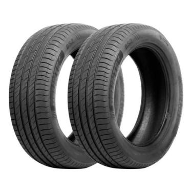 Imagem de Kit 2 Pneu 195 70 r14 91t Ds2 Delinte Aro R14