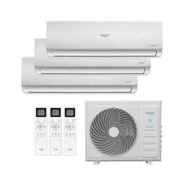 Imagem de Ar Condicionado Multi Split Elgin Inverter Total Plus 27.000 Btus (3x 