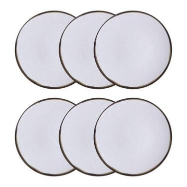 Imagem de Conjunto 6 Pratos Rasos 25cm Canyon Porcelana Tramontina