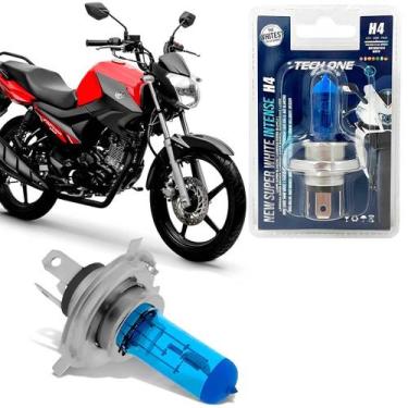 Imagem de Lâmpada Moto H4 Super Branca 8500k 35W 12V Factor 2026 - TechOne