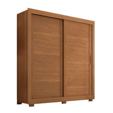 Imagem de Guarda Roupas Casal 2 Portas De Correr 4 Gavetas Siena Madeirado