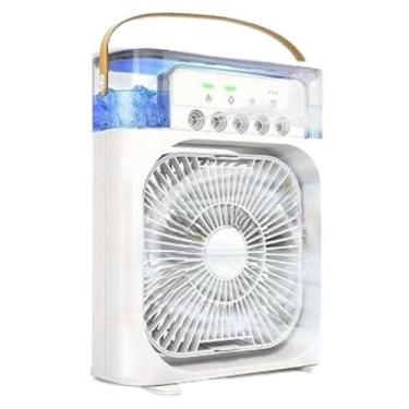 Imagem de Ventilador Portátil de Mesa Mini Ar Condicionado Umidificado - Outros