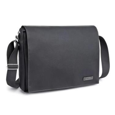 Imagem de Pasta/Bolsa Carteiro Berlim Viccina, Preto