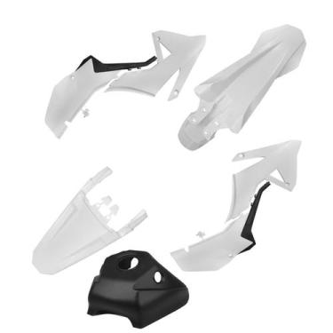 Imagem de Kit Carenagem Amx Adventure Honda Xr 250 Tornado, Branco