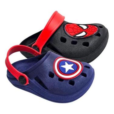 Imagem de Kit 2 Pares Babuche Infantil Personagens Leve e Confortável - Deidara,