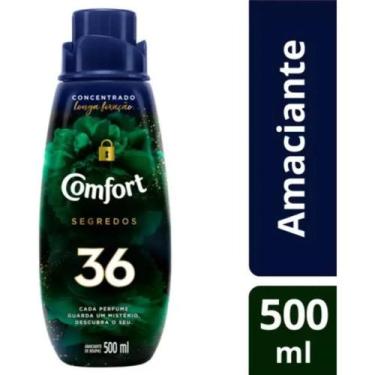 Imagem de Amaciante De Roupa Concentrado Comfort 36 Segredos 500ml  Kit 3un