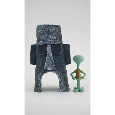 Imagem de Enfeite Aquário Casa Estátua Personagem - Congratulations Store