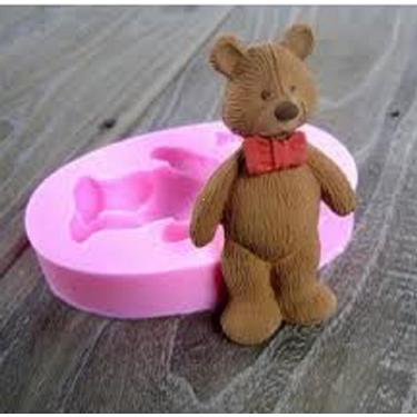 Imagem de Molde De Silicone Urso