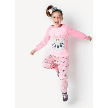Imagem de Pijama Soft Infantil Feminino Coala 030402435 - Puket