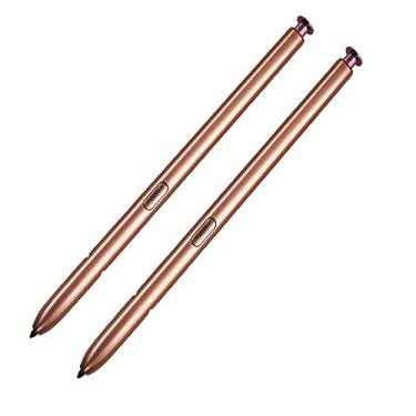 Imagem de Pacote com 2 canetas Galaxy Note 20 Stylus de substituição para Samsung Galaxy Note 20 Note 20 Ultra 5G (sem Bluetooth) Stylus Touch S Pen (Ouro)