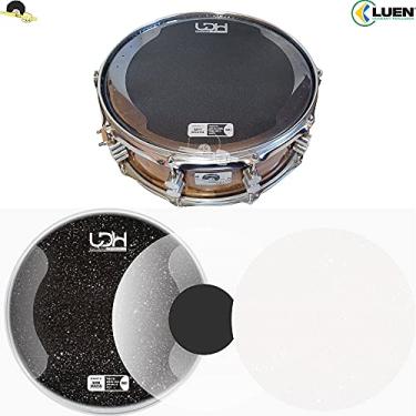 Imagem de Pele para Caixa ou Surdo 14" One Custom Coated BLACK CT Luen Drumheads LDH - Com 2 filmes para customizar em 3 SEGUNDOS