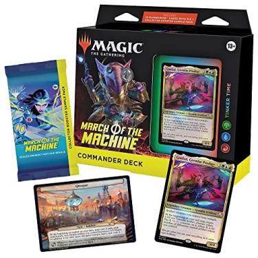 Imagem de Magic: The Gathering March of the Machine Commander Deck 5 & Collector Booster Sample Pack