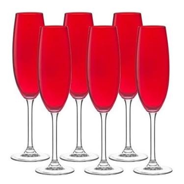 Imagem de Jogo de 6 taças para champanhe Gastro em cristal 220ml