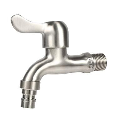 Imagem de Banheira da Máquina de Lavar Roupa G1/2, Torneira da Banheira, Torneira da Máquina de Lavar do Pátio Grifo Pared, Torneira de água Fria, Torneira de água Fria de Aço Inoxidável